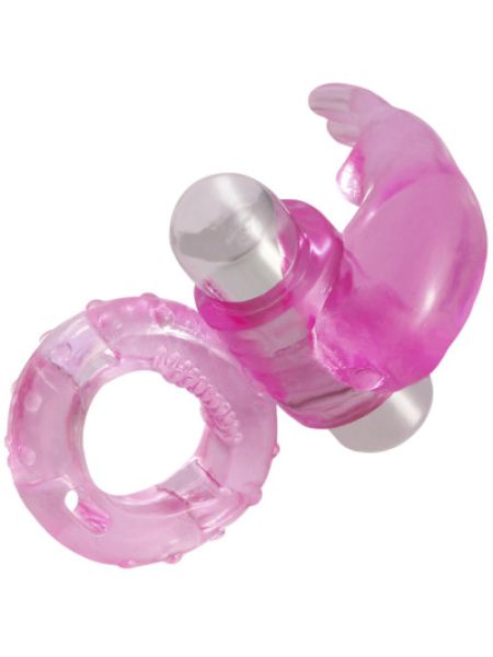 Ерекційне кільце Cuddle Vibro Pro 7 режимів вібрації колір рожевий