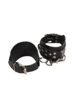 Окови Leather Leg Cuffs, Black