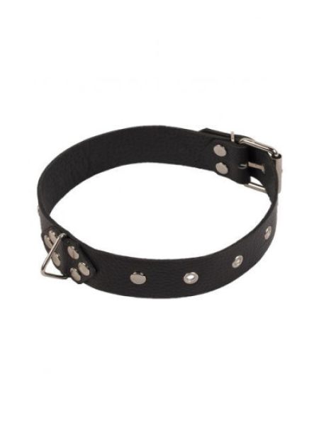 Нашийник Leather Restraints Collar, Black шкіра