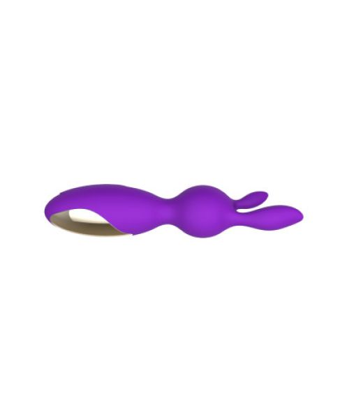 Вібратор Purple bunny 10 режимів вібрації колір фіолетовий