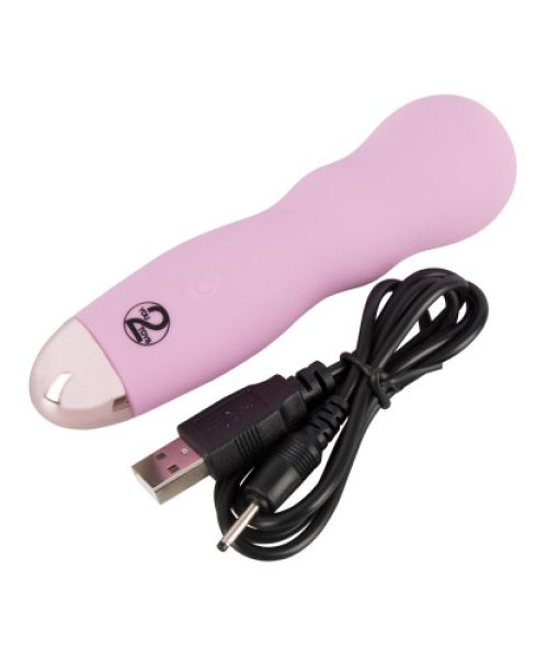 Компактний рожевий міні-вібратор Cuties Mini Vibrator з 7 різними вібраційними режимами