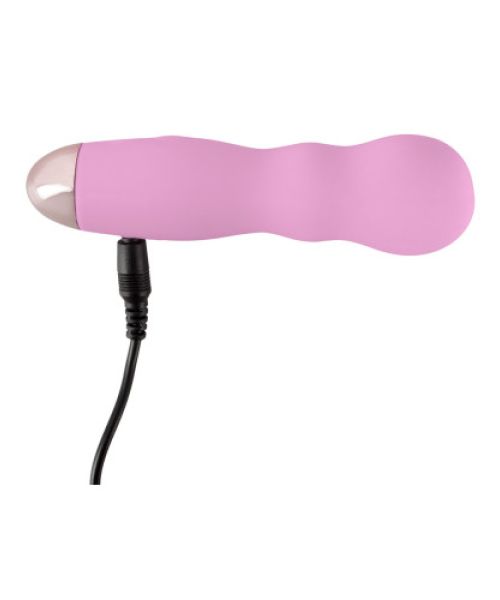 Компактний рожевий міні-вібратор Cuties Mini Vibrator з 7 різними вібраційними режимами