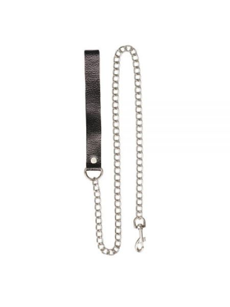 Повідець Leather Leash, Black