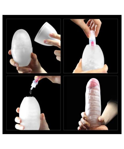 Мастурбатор LoveToy Traning Master Giant Egg Masturbator Purple без вібрації