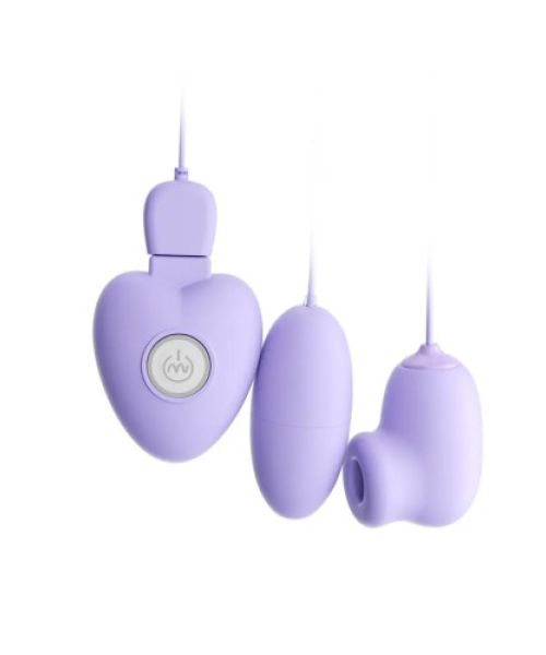 Секс масажери "Flirting vibrator", колір фіолетовий, 10 режимів вібрації