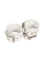 Окови Leather Restraints Leg Cuffs, White