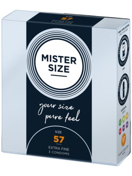 Презервативи Mister Size 57mm (3 шт)