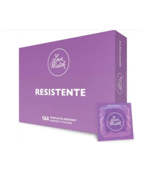 Презервативи підвищеної надійності для анального сексу Love Match - Resistente (по 1 шт)