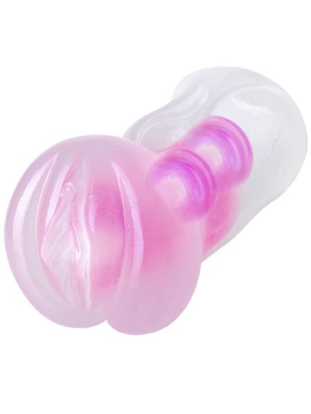 Мастурбатор Yoku Geisha Sexy Vagina stroker (Crystal Version) прозорий