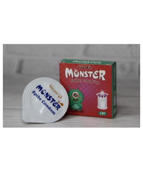 Презерватив Recare MONSTER Raspberry Zee (1шт)
