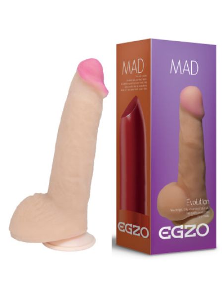 Фалоімітатор EGZO DS009 (20,5 см х 5 см)
