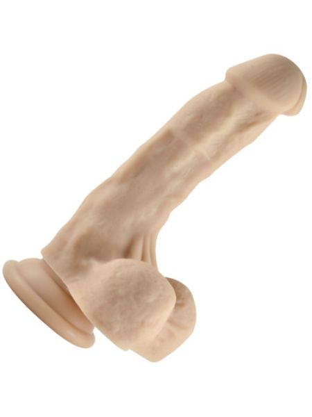 Фалоїматор Ares Sexy silicone dildo тілесний