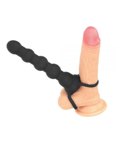 Анальне подвійне задоволення з вібрацією Double Prober Vibrating