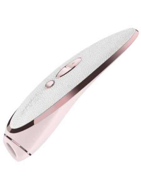 Вакуумний кліторальний стимулятор Satisfyer Luxury Pret-a-Porter 10 реж. вібрації та 11 реж. ваккума