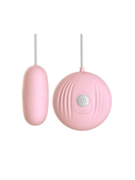 Вібро-яйце з провідним керуванням та 7 режимами вібрації Lilo Pink