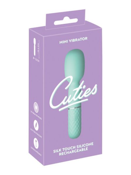 Оксамитовий силіконовий міні-вібратор з 10 універсальними режимами Cuties
