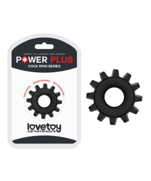 Ерекційне кільце POWER PLUS Cockring, Black