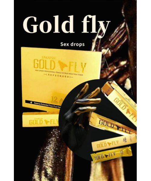 Краплі жіночий збудник Шпанська мушка, GOLD FLY, Голд Флай, "Золота муха" (по 1 шт)