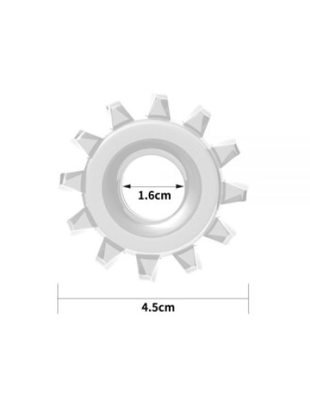 Кільце ерекційне POWER PLUS Cockring, Clear