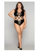 Еротик боді БДСМ з палітурками спереду XL/XXL
