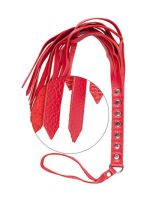 Флогер натуральна шкіра Leather Floger, Red