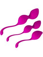 Набір вагінальних кульок Pink Kegel Set малиновий