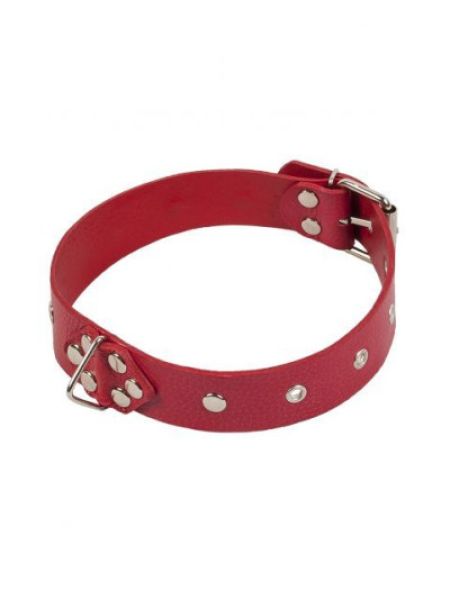 Нашийник Leather Restraints Collar, Red