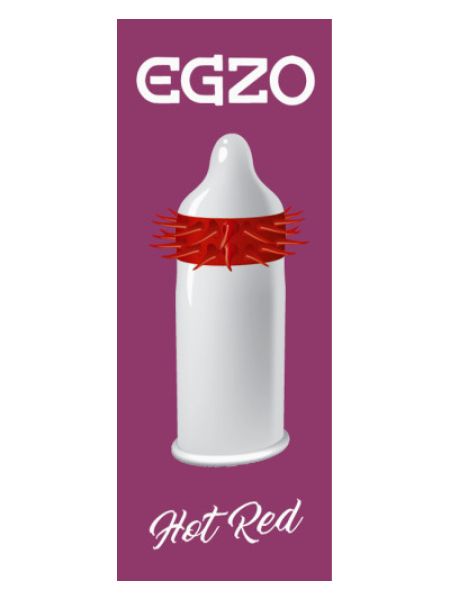 Презервативи EGZO Hot Red