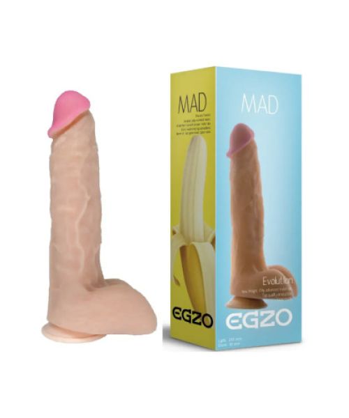 Фалоімітатор EGZO Ciberskin DS003 (23,5 см х 5 см)