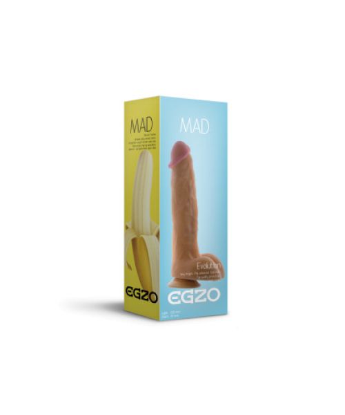 Фалоімітатор EGZO Ciberskin DS003 (23,5 см х 5 см)