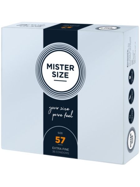 Презервативи Mister Size 57mm (по 1 шт)