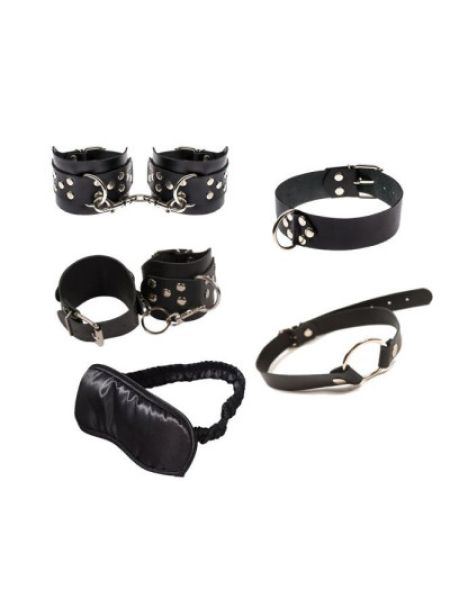 Набір Exxtreme Sex BDSM Leather Set, Black