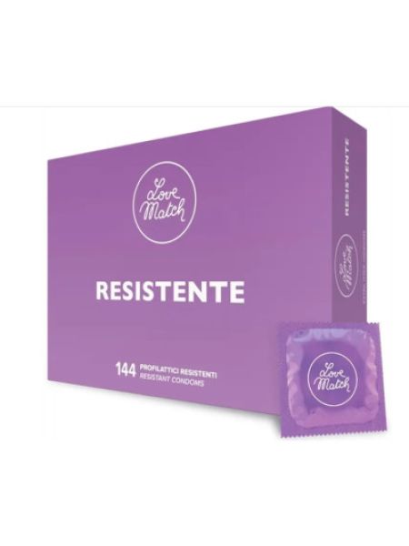 Презервативи підвищеної надійності для анального сексу Love Match - Resistente (по 1 шт)