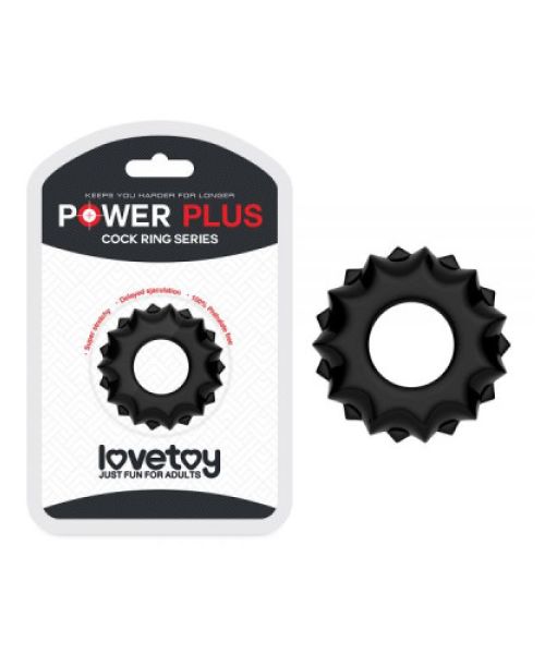 Ерекційне кільце POWER PLUS Cockring, Black