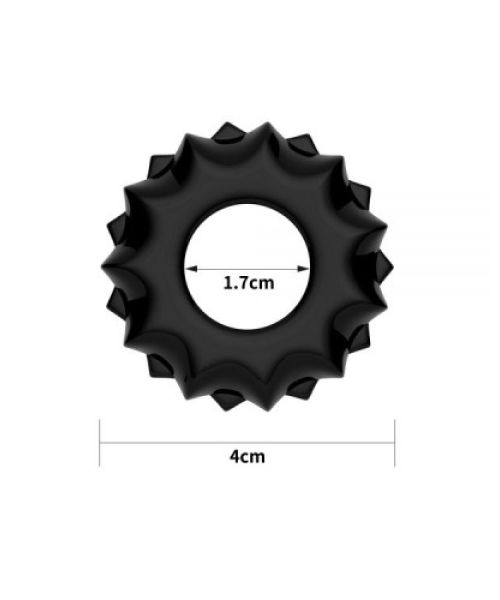 Ерекційне кільце POWER PLUS Cockring, Black
