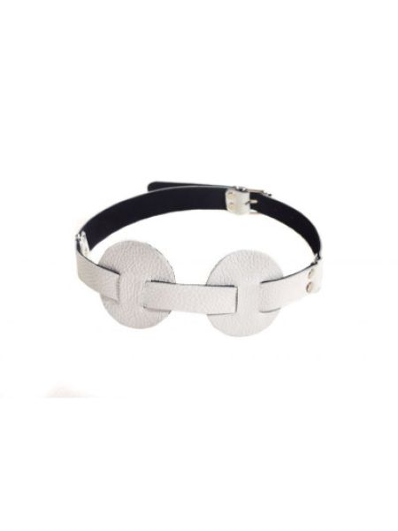 Маска SUB leather mask, White
