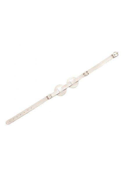 Маска SUB leather mask, White