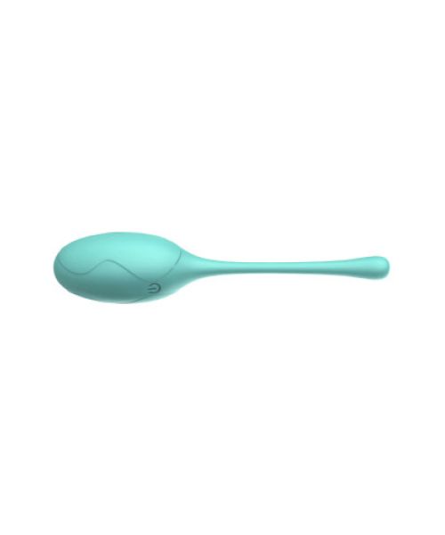 Віброяйце Turquoise Pleasure 10 режимів вібрації колір бірюзовий