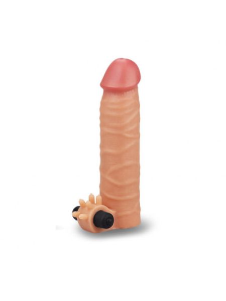 Вібронасадка Add 1.5" Vibrating Silicone Extender, Flesh