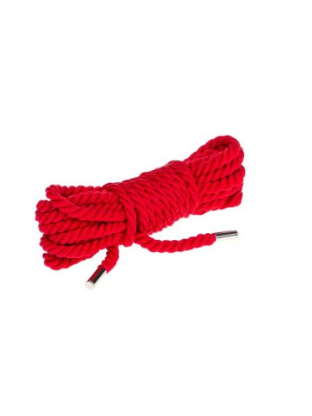 Мотузка для бондажу Premium Silky 5M, Red