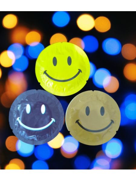 Презервативи EXS Smiley Face Regular (по 1 шт) (упаковка може відрізнятися кольором та малюнком)