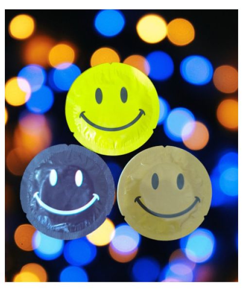 Презервативи EXS Smiley Face Regular (по 1 шт) (упаковка може відрізнятися кольором та малюнком)
