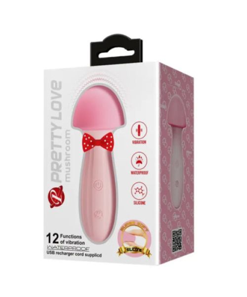 Вібромасажер серії Pretty Love "MUSHROOM" 12 режимів вібрації