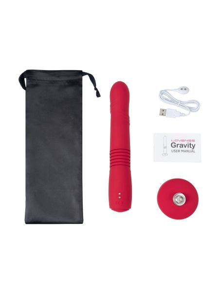 Фрикционный вибратор на смарт управлении Lovense Gravity