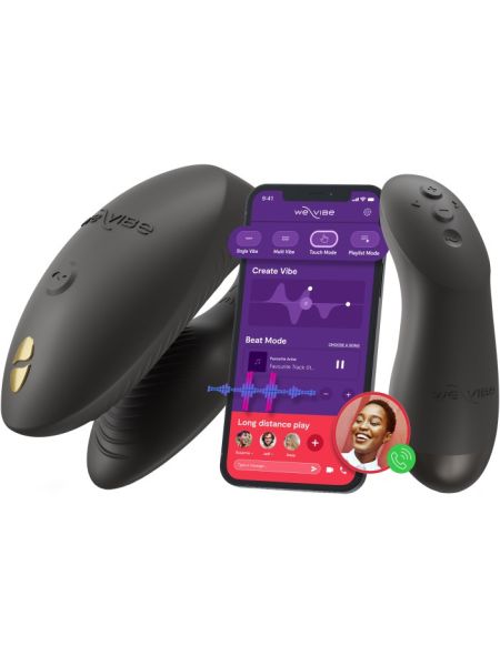 Вібратор для пари We-vibe Chorus Pro Satin Black
