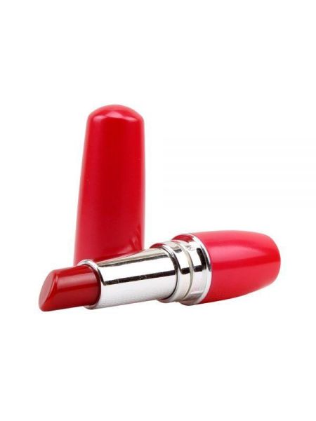 Міні-вібратор помада Vagina Lipstick, червоний