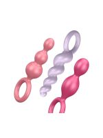 Набір анальних пробок Satisfyer Plugs colored (set of 3)