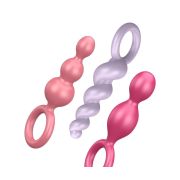Набір анальних пробок Satisfyer Plugs colored (set of 3)