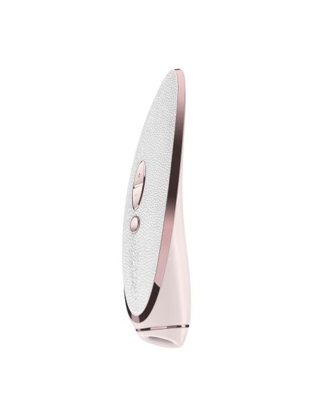 Вакуумний кліторальний стимулятор Satisfyer Luxury Pret-a-Porter White