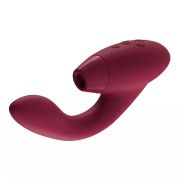 Womanizer Duo 2 - подвійний стимулятор для клітора та точки G (бордо), 20,3х3,2 см